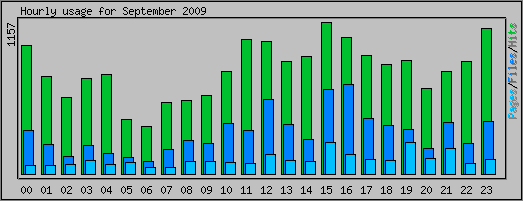 Hourly usage
