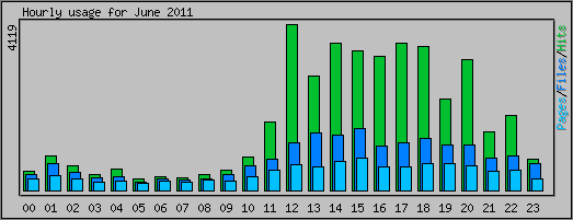Hourly usage