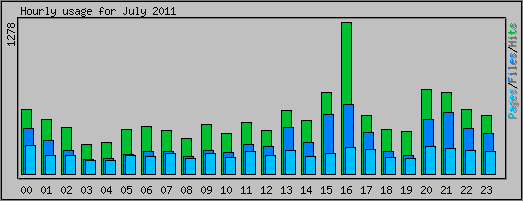 Hourly usage