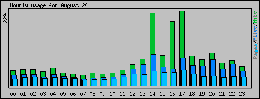 Hourly usage