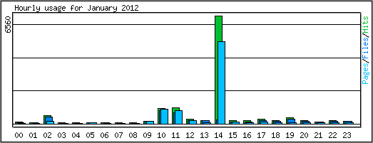Hourly usage