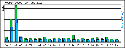 Hourly usage