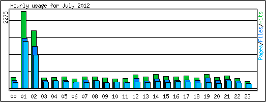 Hourly usage