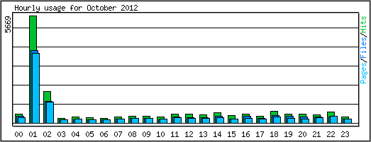 Hourly usage