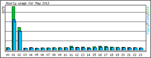 Hourly usage