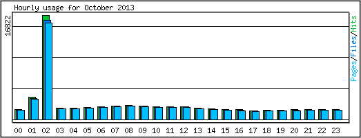 Hourly usage