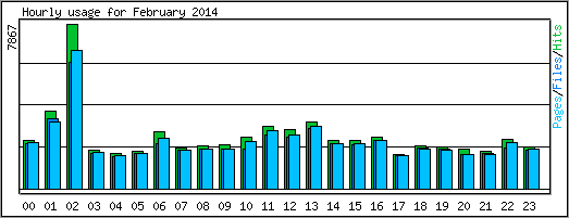 Hourly usage