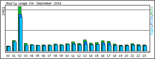 Hourly usage