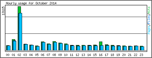 Hourly usage