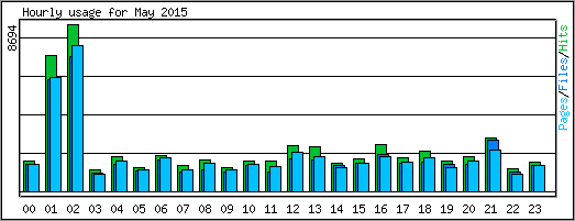 Hourly usage