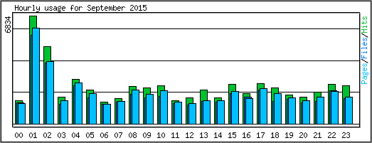 Hourly usage