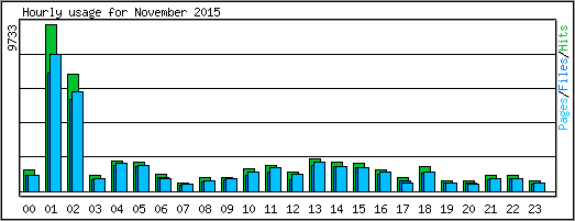 Hourly usage