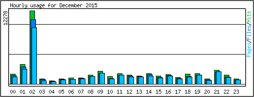 Hourly usage