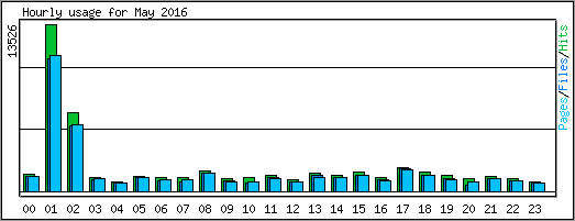 Hourly usage