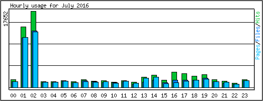 Hourly usage