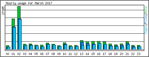 Hourly usage