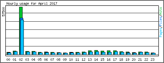 Hourly usage