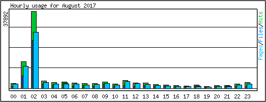 Hourly usage