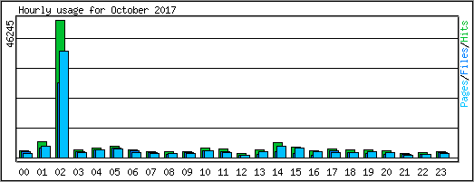Hourly usage