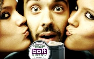 Bolt Superskin Moisturizer.