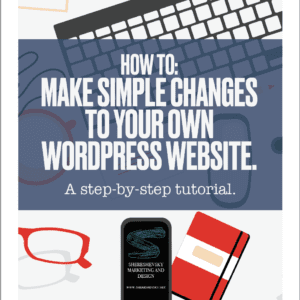 How to make simple changes to your own wordpress website