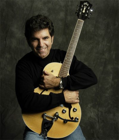 Barry with his Guild guitar